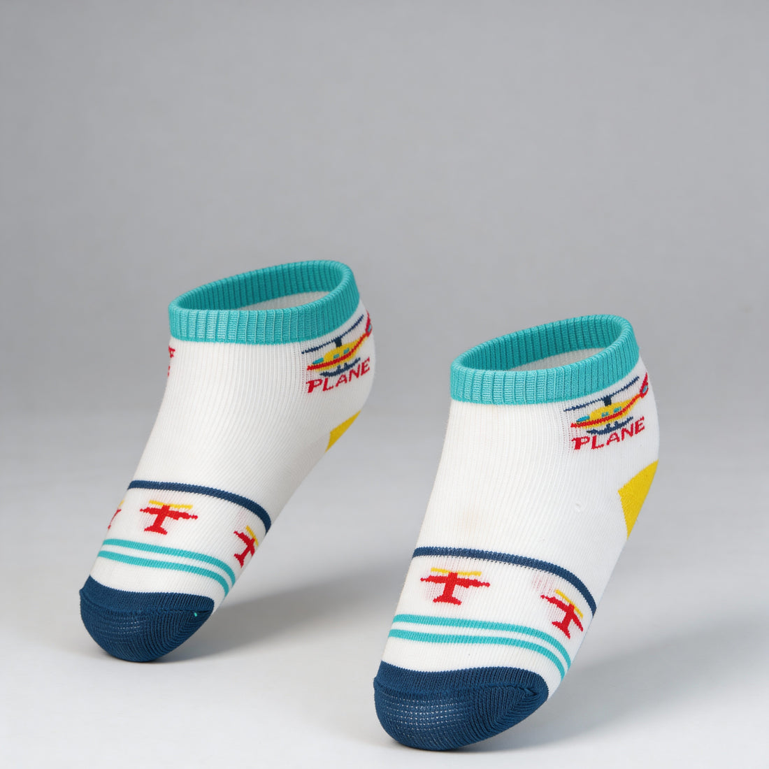 Boys Cotton Ankle Length Socks - Pack of 2