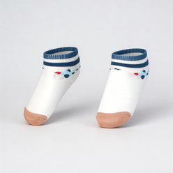 Boys Cotton Ankle Length Socks - Pack of 2