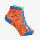 Boys Ankle Length Printed Socks (Pack of 2)
