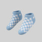 Girls Cotton Ankle Length Socks - Pack of 2