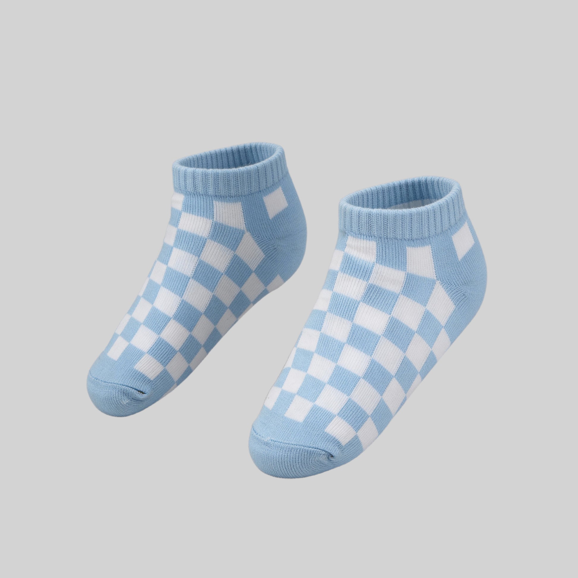 Girls Cotton Ankle Length Socks - Pack of 2