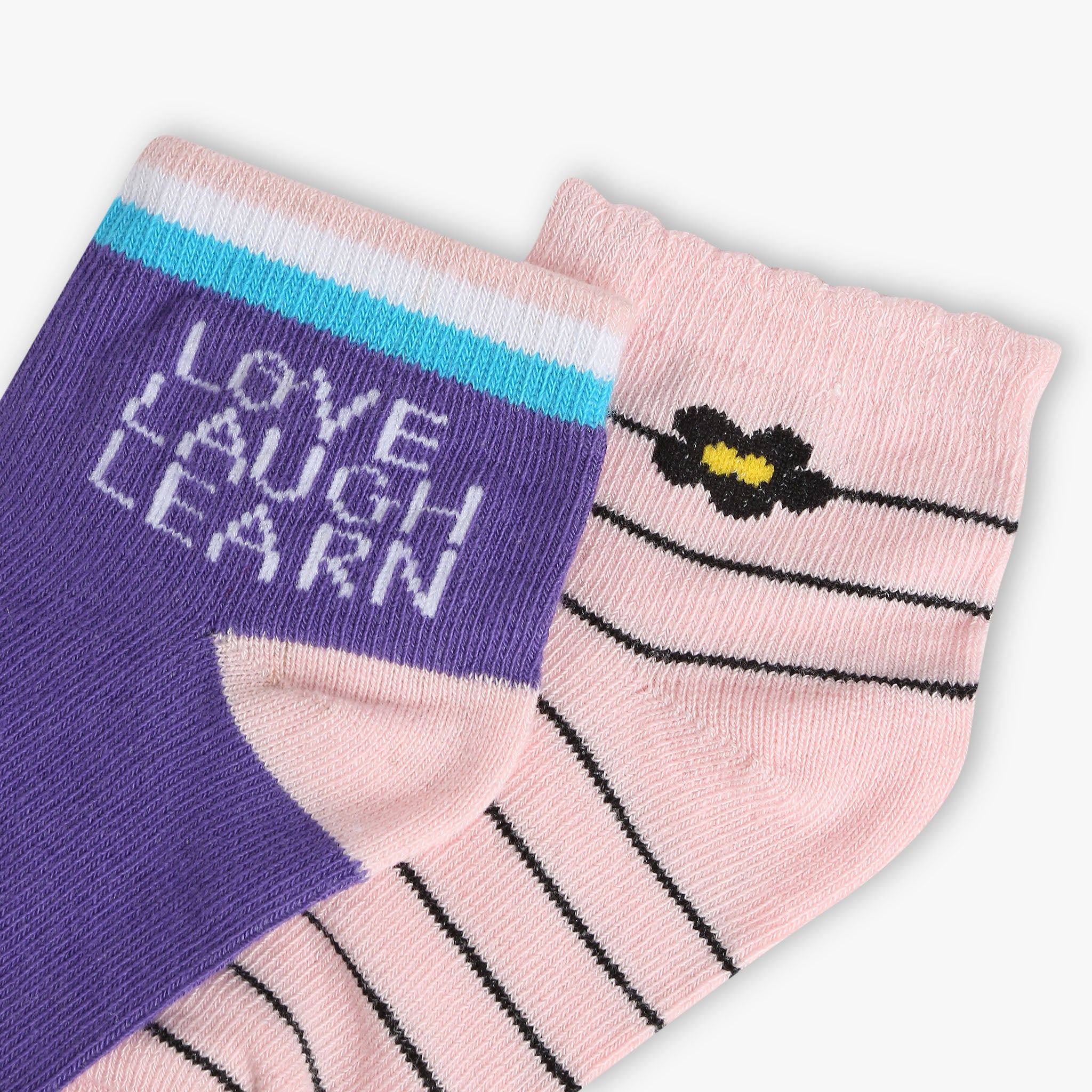 Girls Printed Socks (Packof 2)