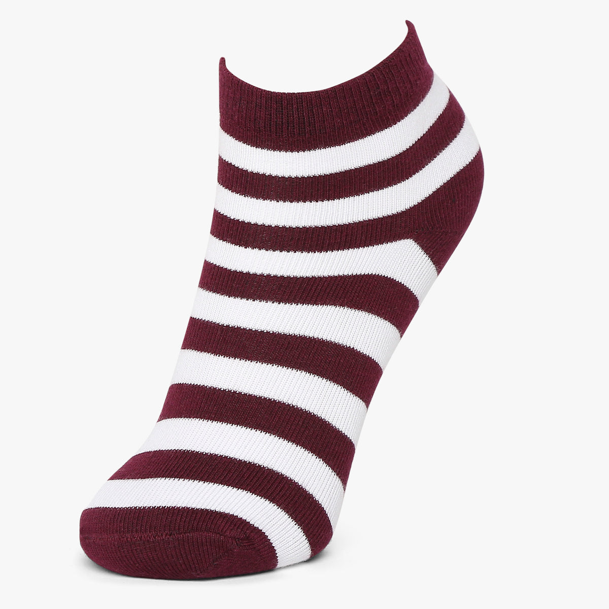 Girls Ankle Length Striped Socks