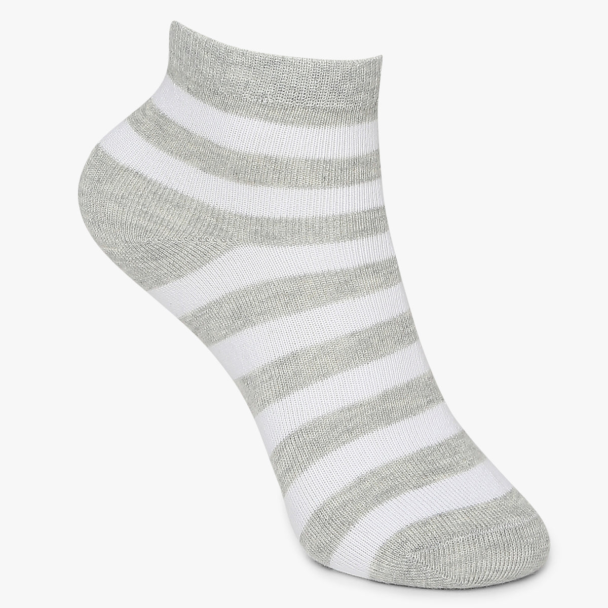 Girls Ankle Length Striped Socks