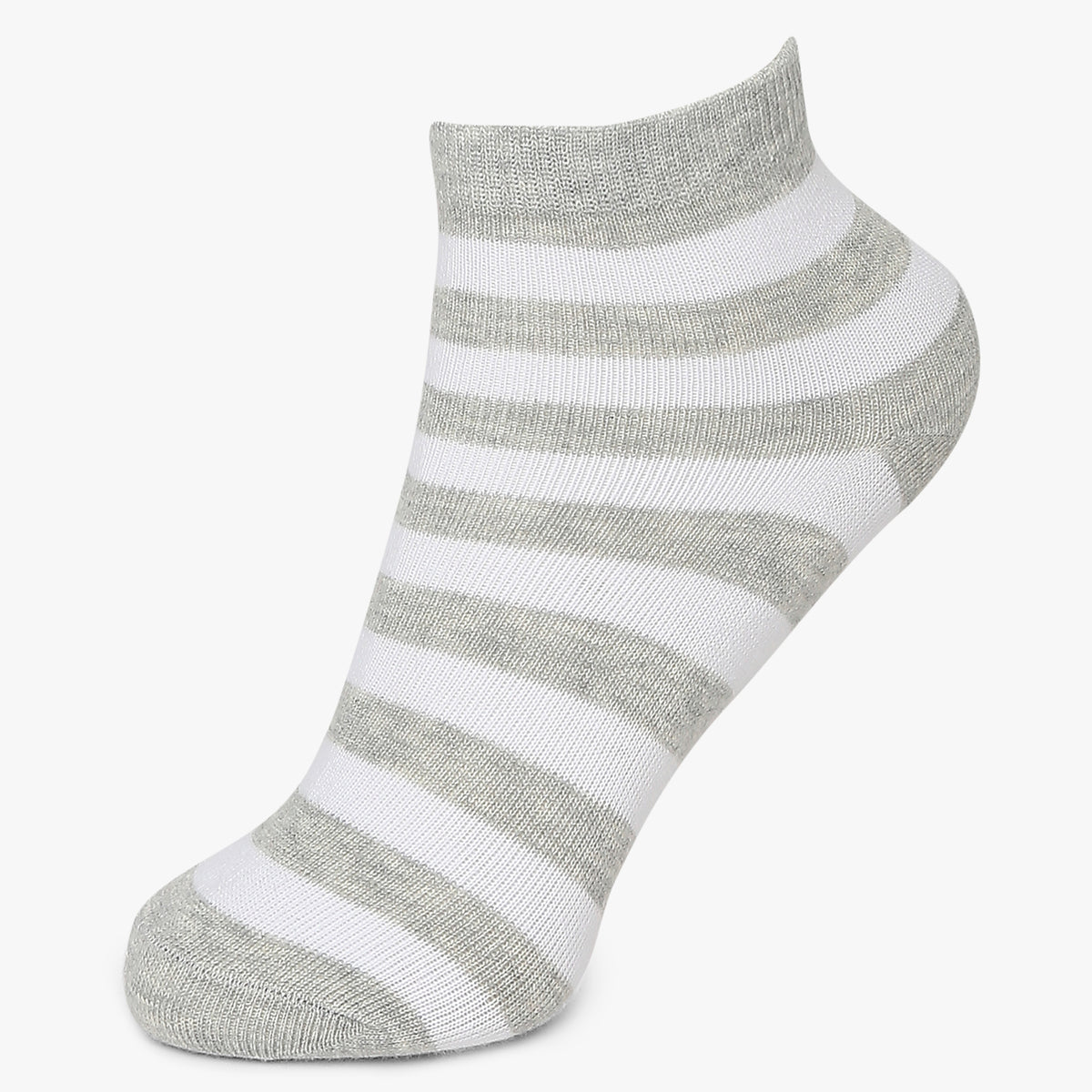 Girls Ankle Length Striped Socks