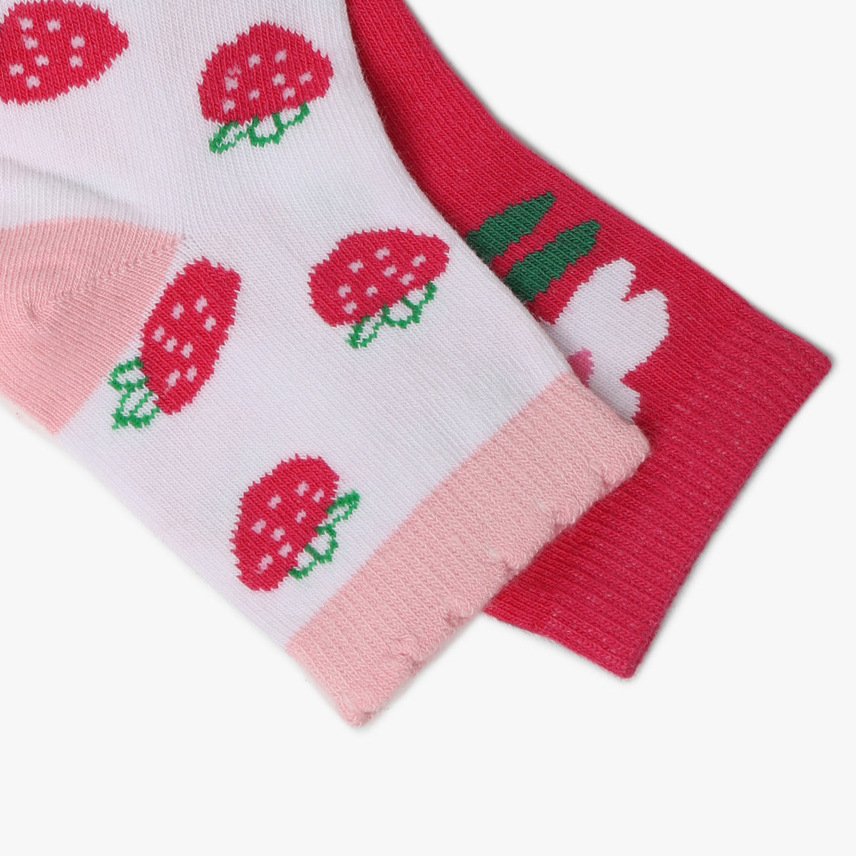 Girls Ankle Length Printed Socks