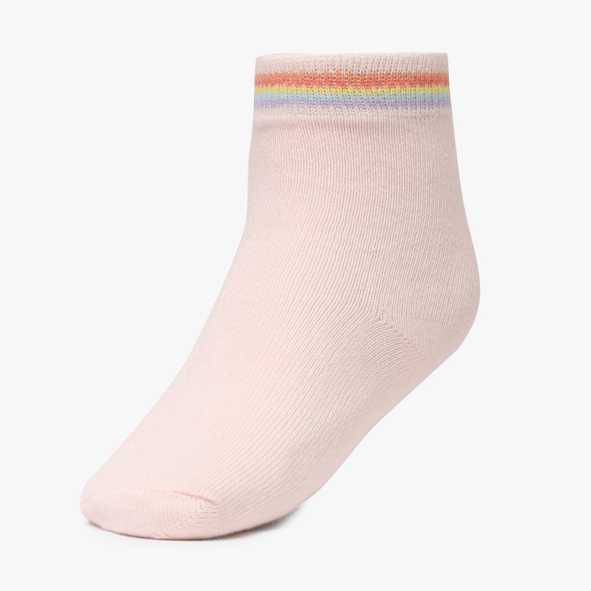 Girls Ankle Length Printed Socks