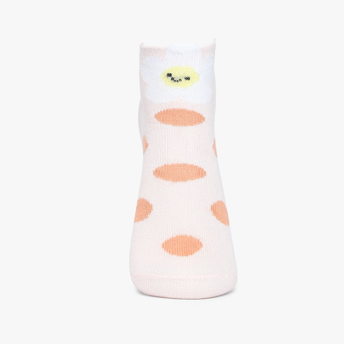 Girls Ankle Length Printed Socks (Pack of 2)