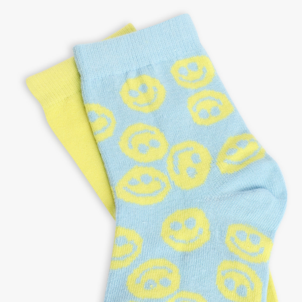 Girls Ankle Length Printed Socks (Pack of 2)