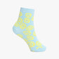 Girls Ankle Length Printed Socks (Pack of 2)