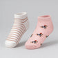 Girls Cotton Ankle Length Socks - Pack of 2