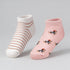 Girls Cotton Ankle Length Socks - Pack of 2