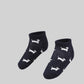 Girls Cotton Ankle Length Socks - Pack of 2