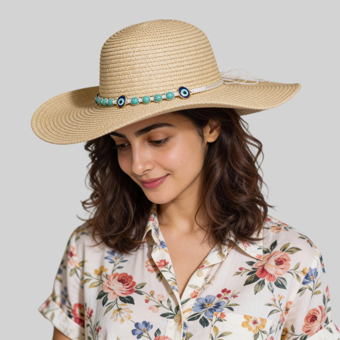 Women Jute Cap