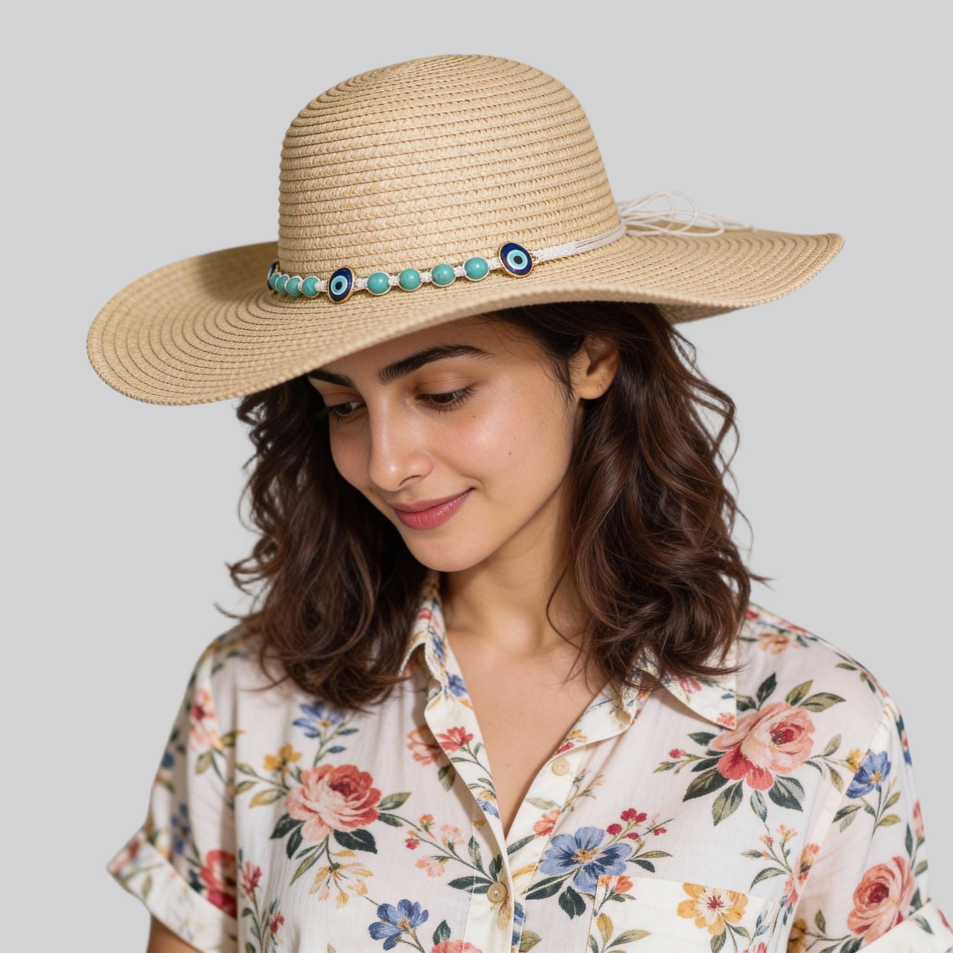 Women Jute Cap