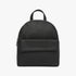 Womens Black Solid Backpack