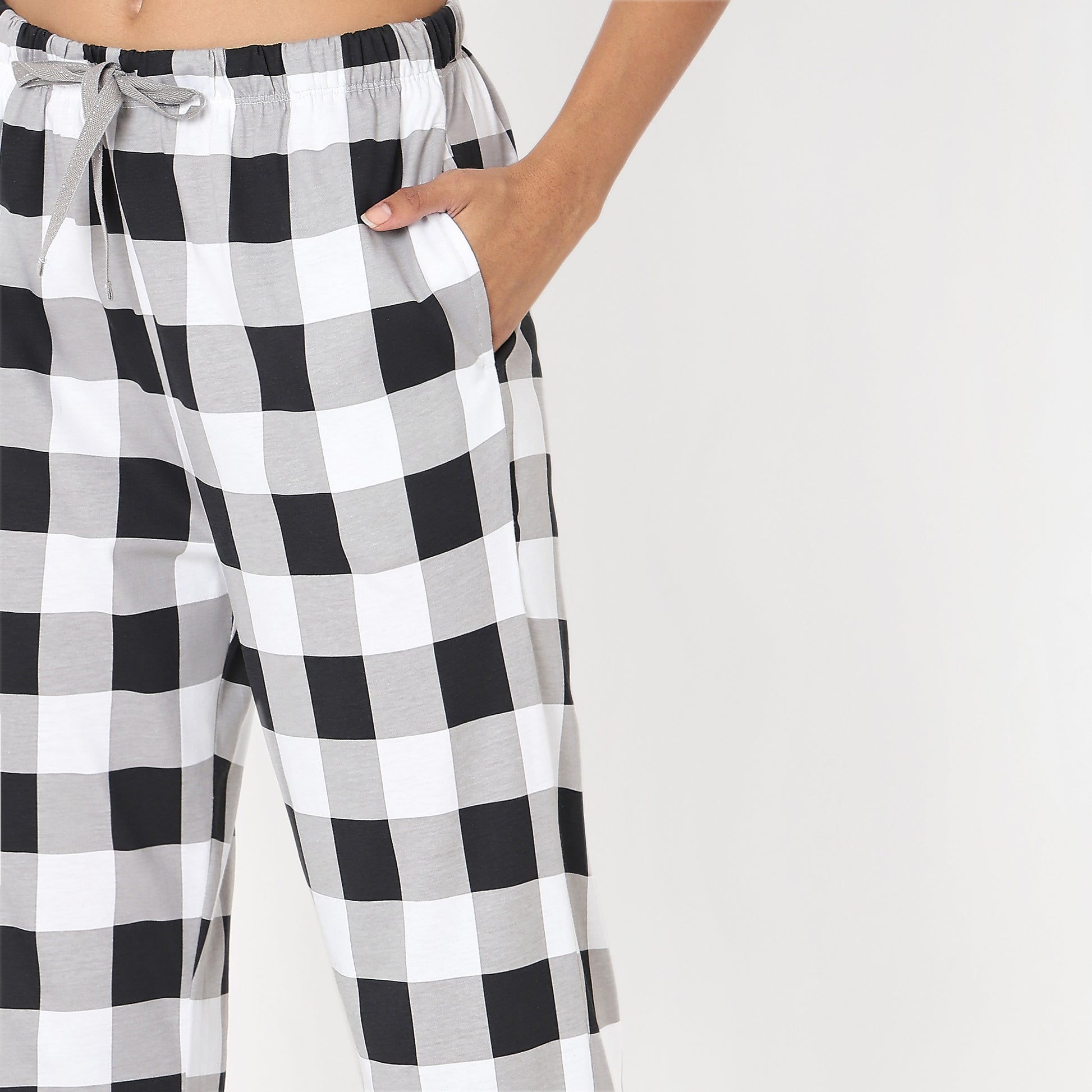 Regular Fit Printed Mid Rise Pyjamas