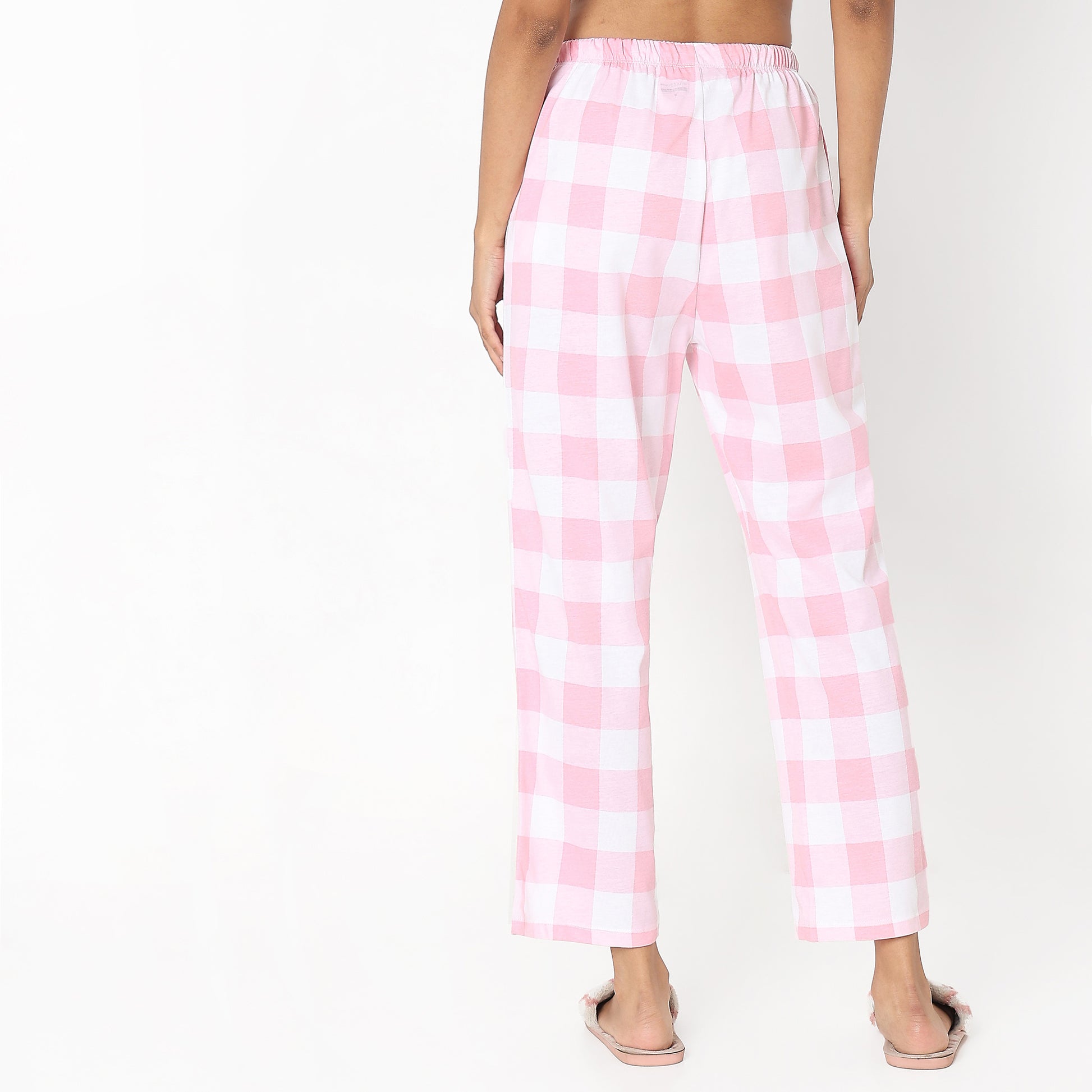 Regular Fit Printed Mid Rise Pyjamas