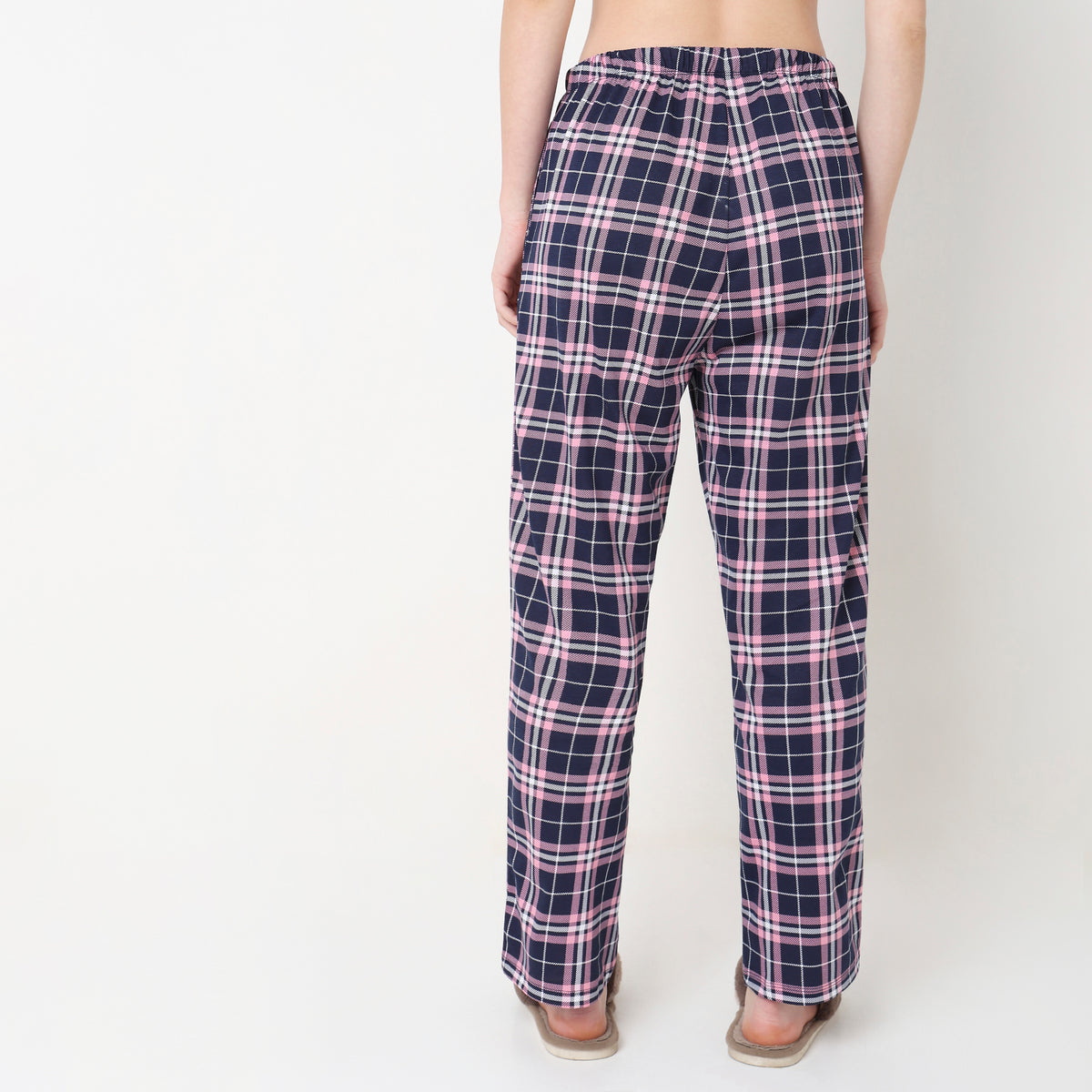 Regular Fit Printed Mid Rise Pyjamas