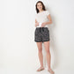 Regular Fit Printed Mid Rise Shorts