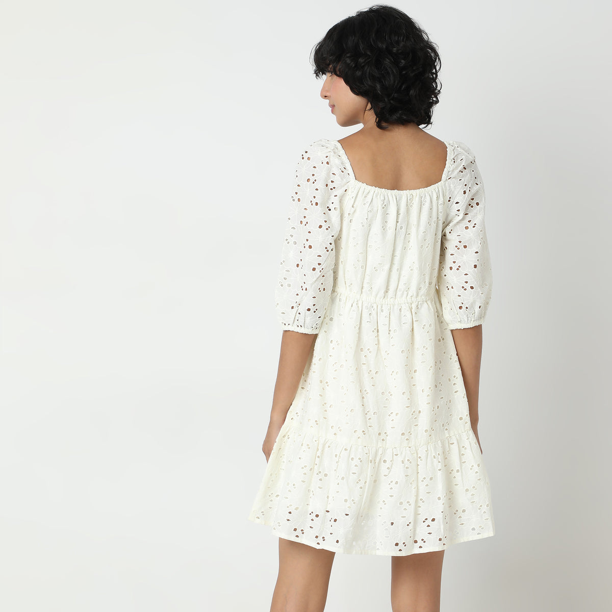 Regular Fit Lace Dress