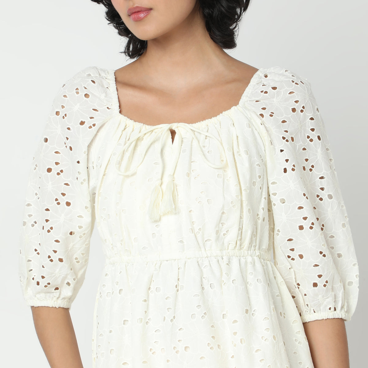 Regular Fit Lace Dress