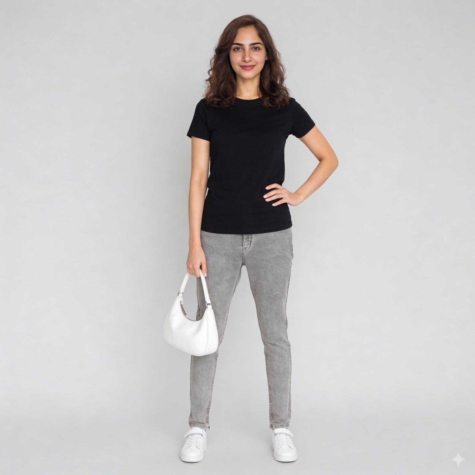 Skinny Fit Essential High Rise Jeans