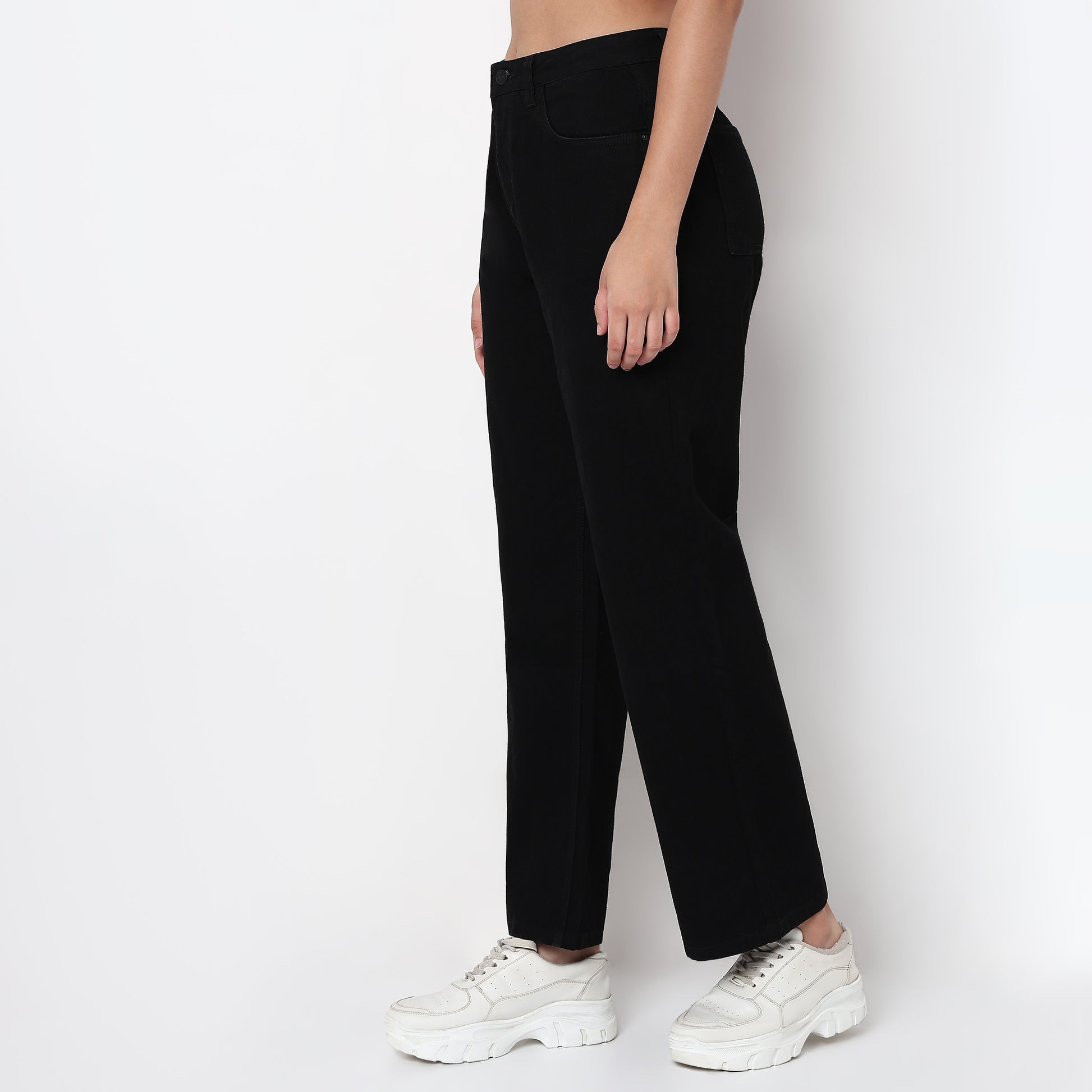 Cleaner Wash Non Stretch Straight Fit Jeans