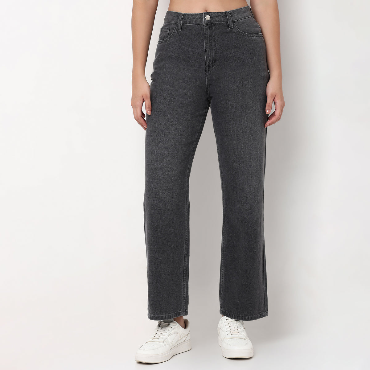 Cleaner Wash Non Stretch Straight Fit Jeans