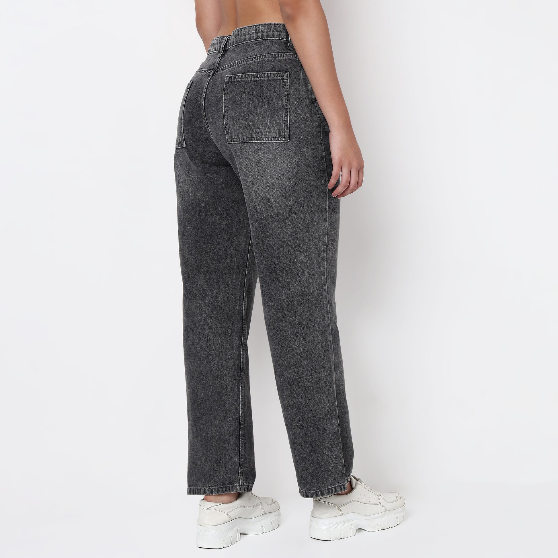 Cleaner Wash Non Stretch Straight Fit Jeans