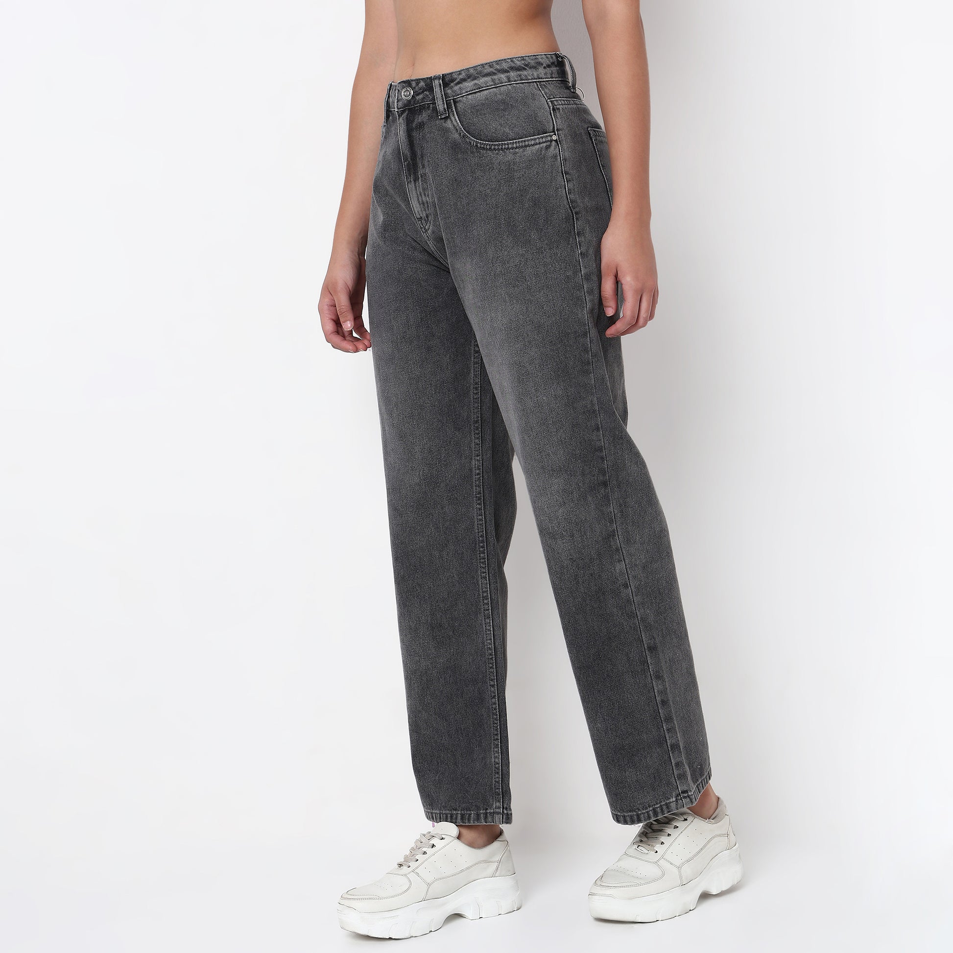 Cleaner Wash Non Stretch Straight Fit Jeans