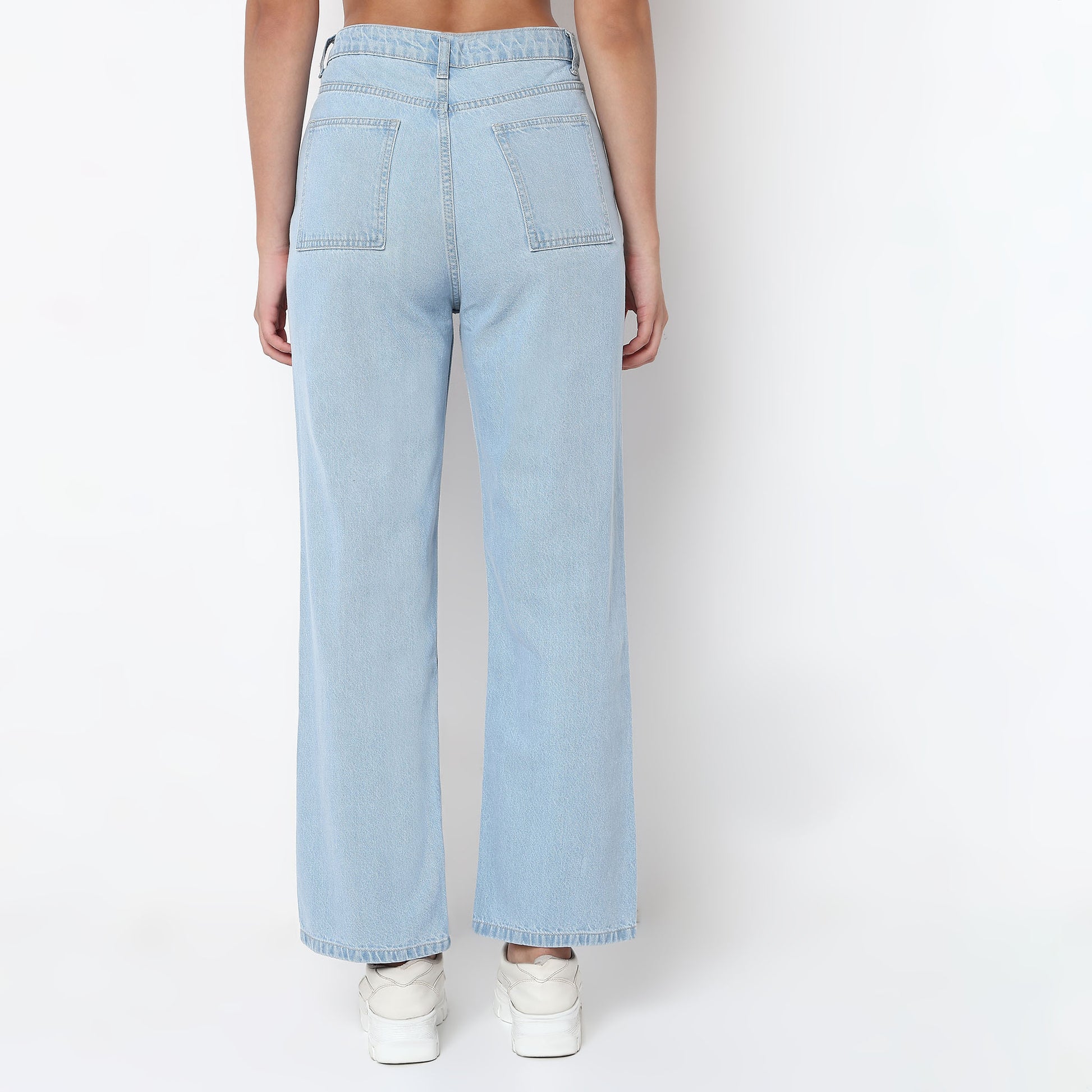 Cleaner Wash Non Stretch Straight Fit Jeans