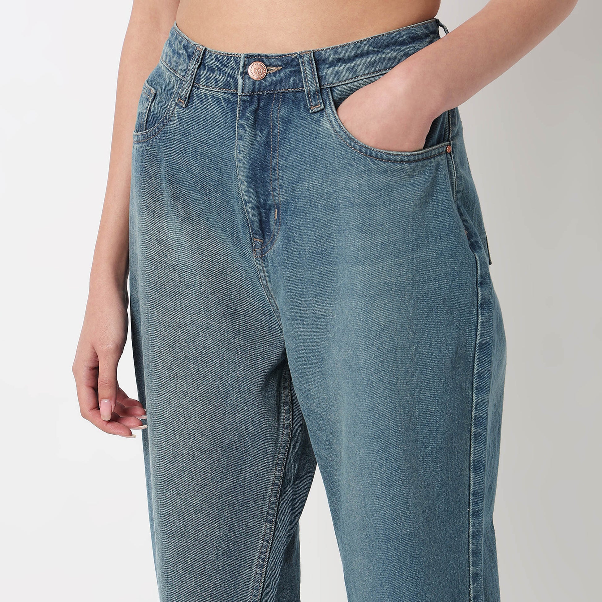 Cleaner Wash Non Stretch Straight Fit Jeans