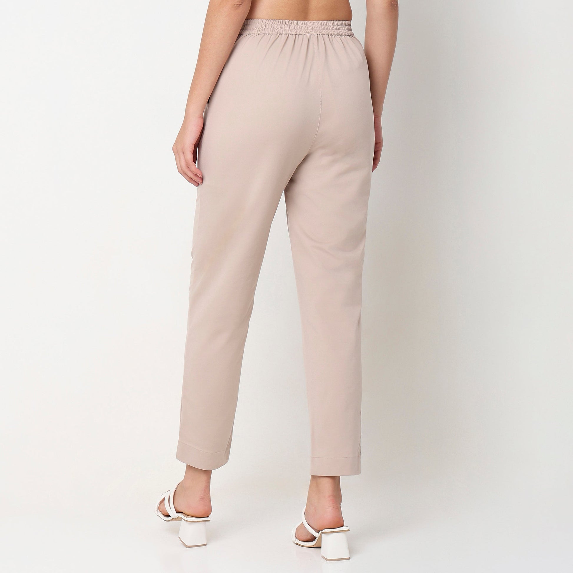 Slim Fit High Rise Pant