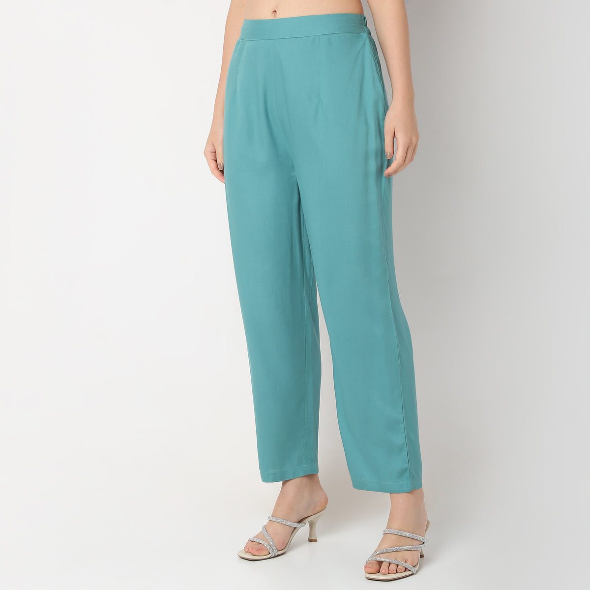 Regular Fit Ethnic Pants