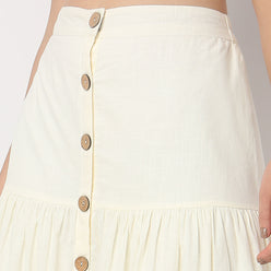 Flare Fit High Rise Skirts