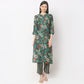 Regular Fit Printed Kurta with Pant Set