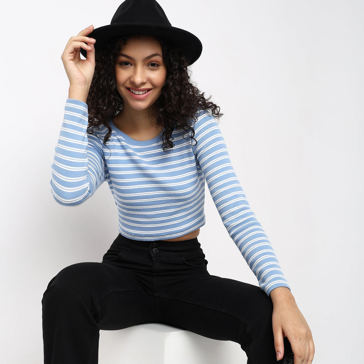 Fitted Striped T-Shirt