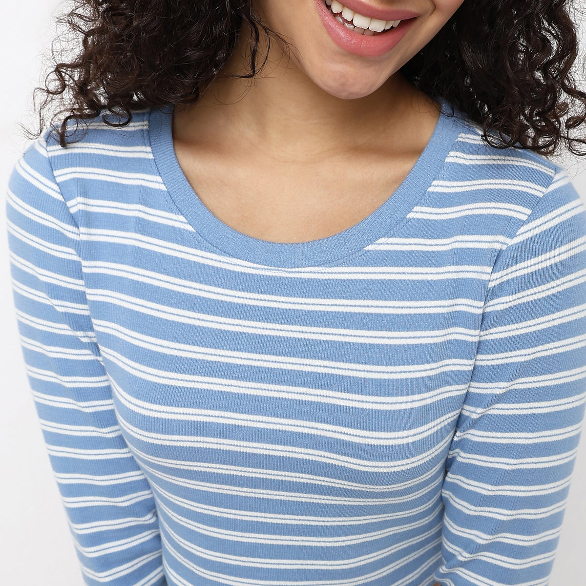 Fitted Striped T-Shirt