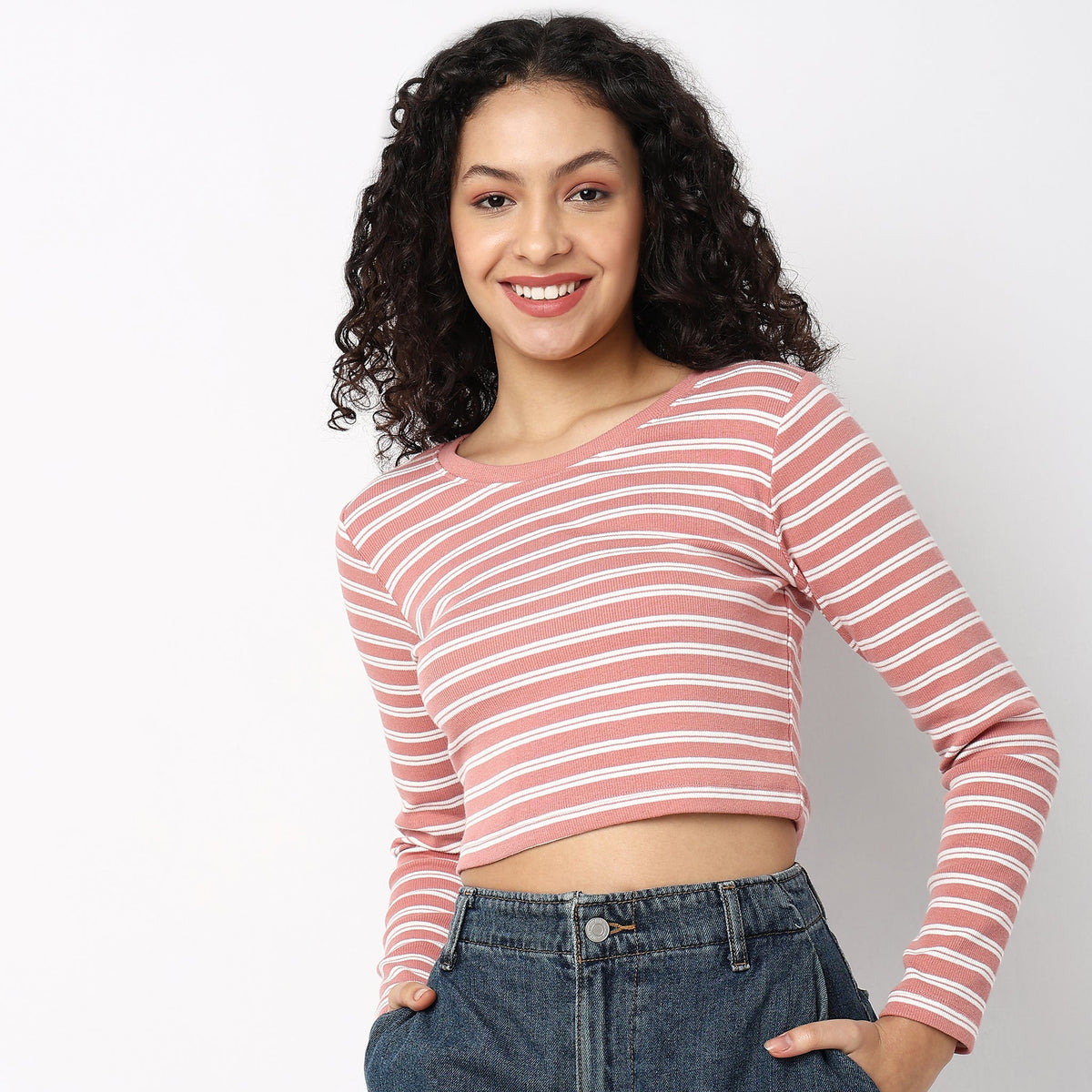 Fitted Striped T-Shirt