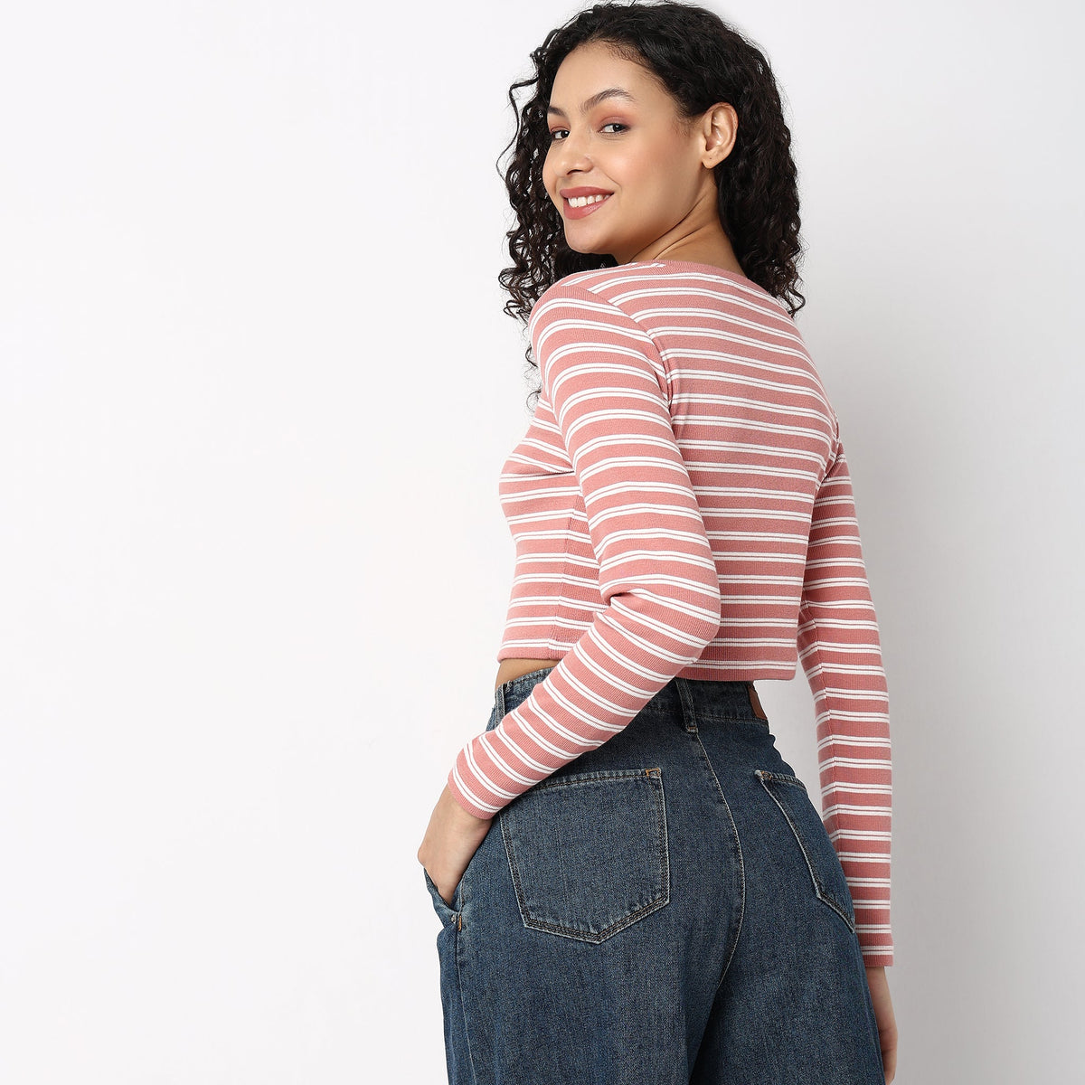 Fitted Striped T-Shirt