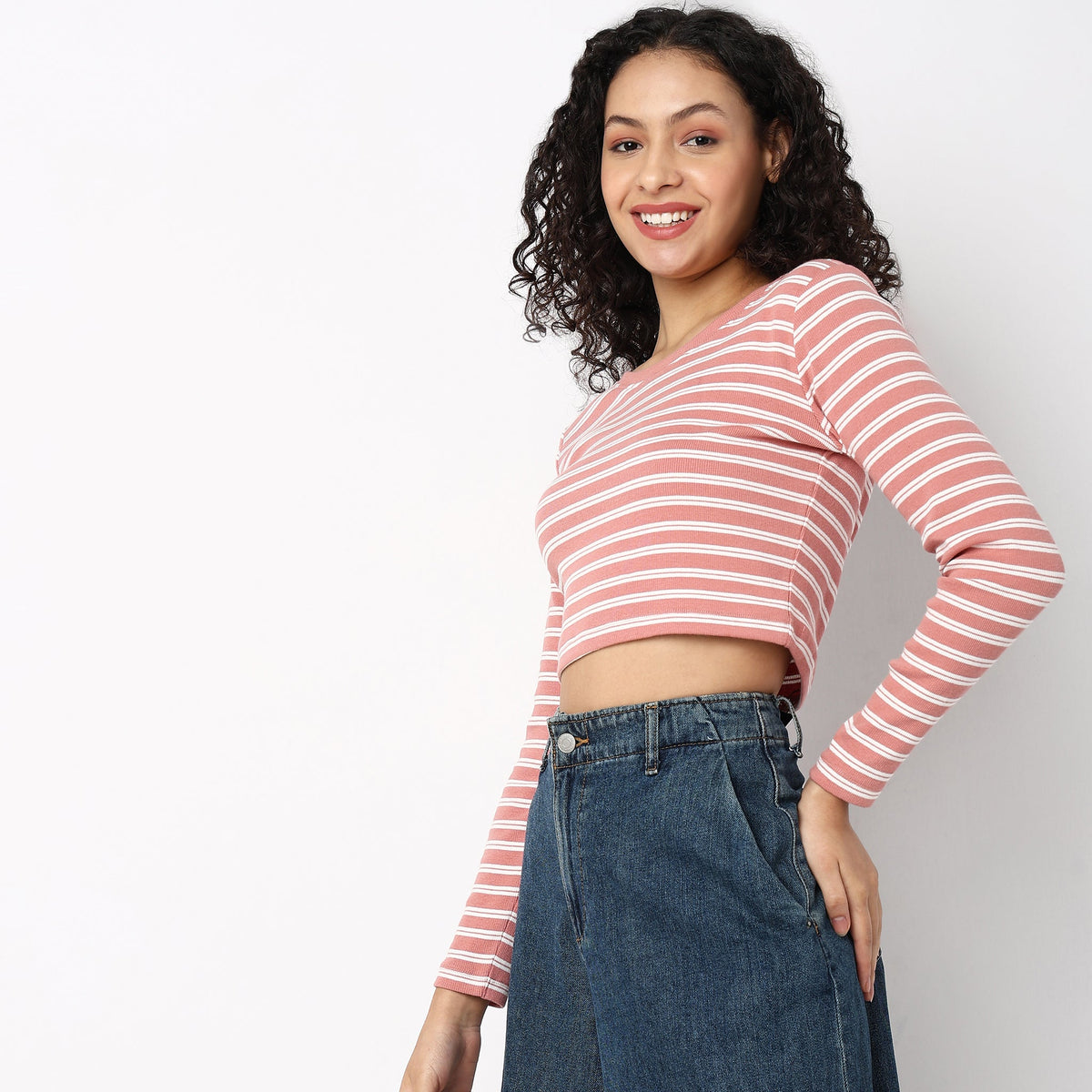 Fitted Striped T-Shirt
