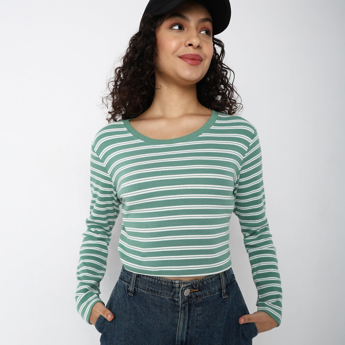 Fitted Striped T-Shirt