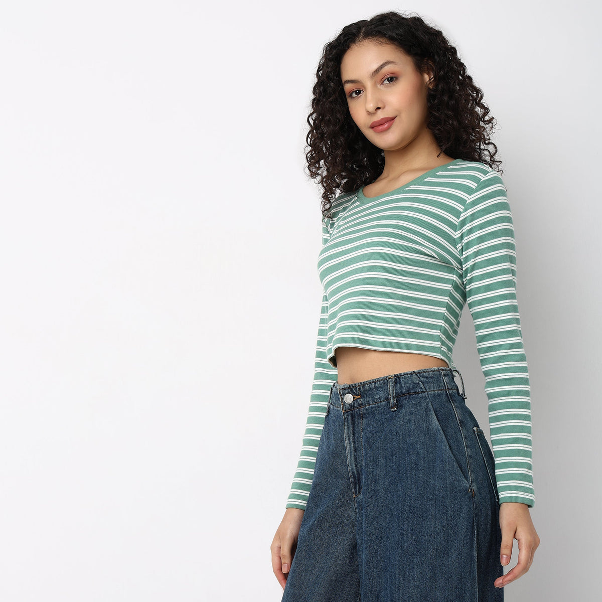 Fitted Striped T-Shirt