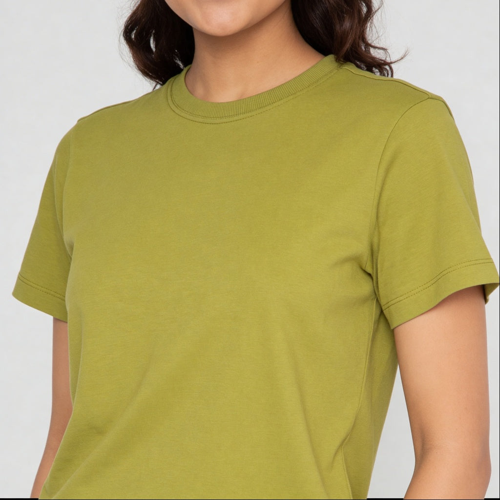Regular Fit Solid T-Shirt