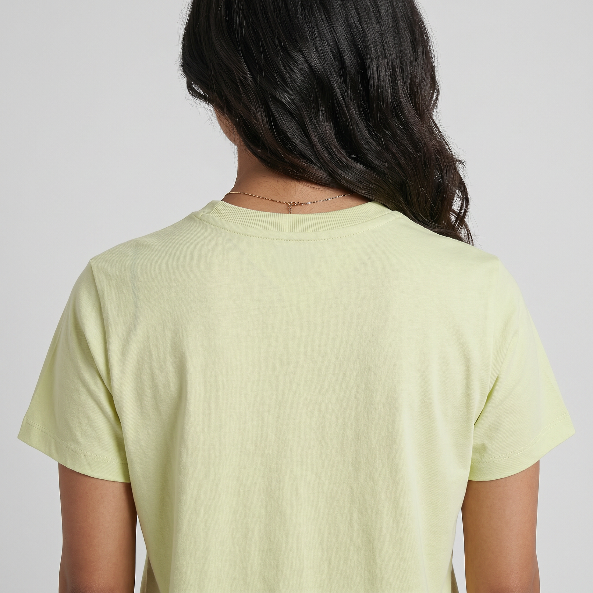 Knitted Cotton Solid T-Shirt