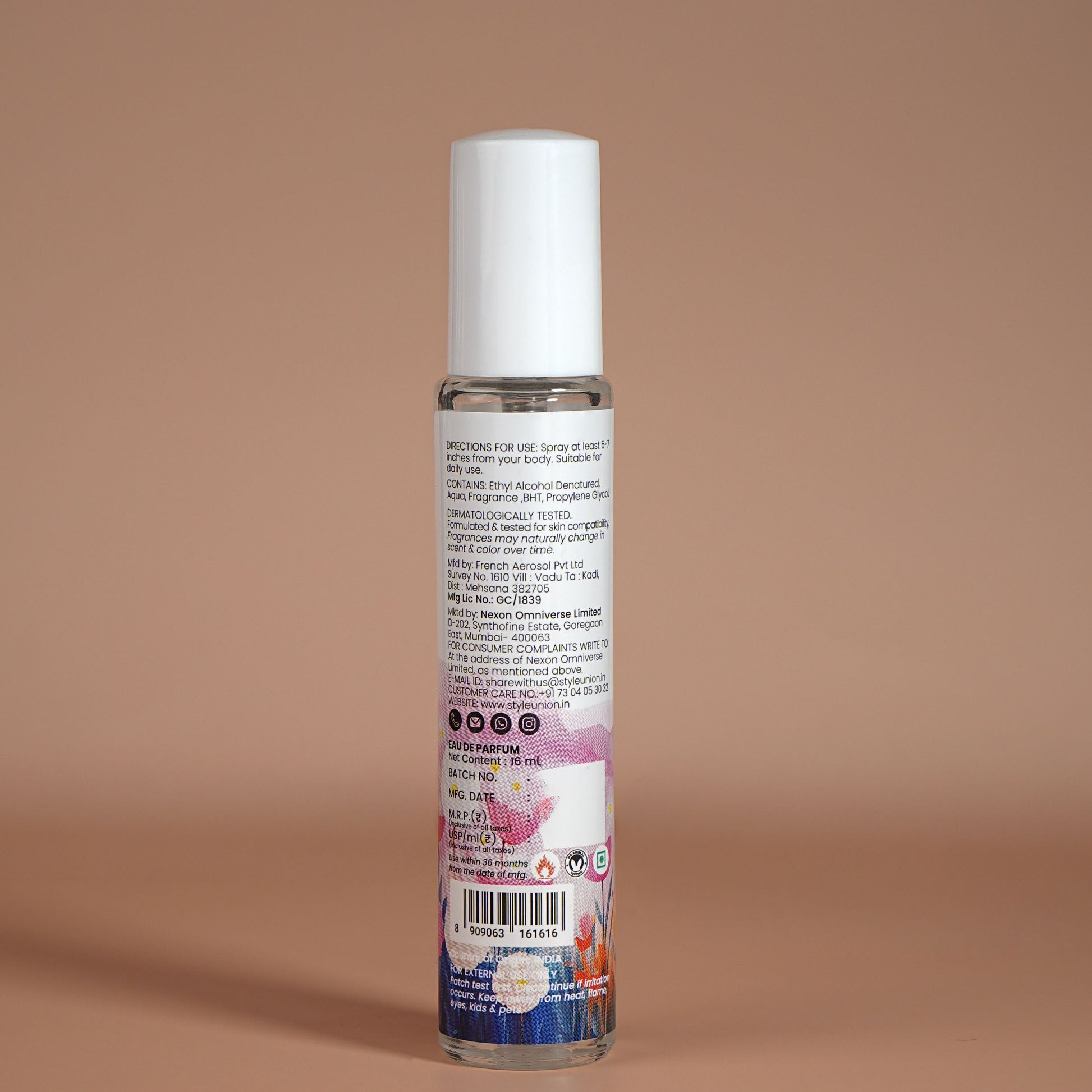 Style Union Long-Lasting Floral Fruity Womens Perfume - 16ml