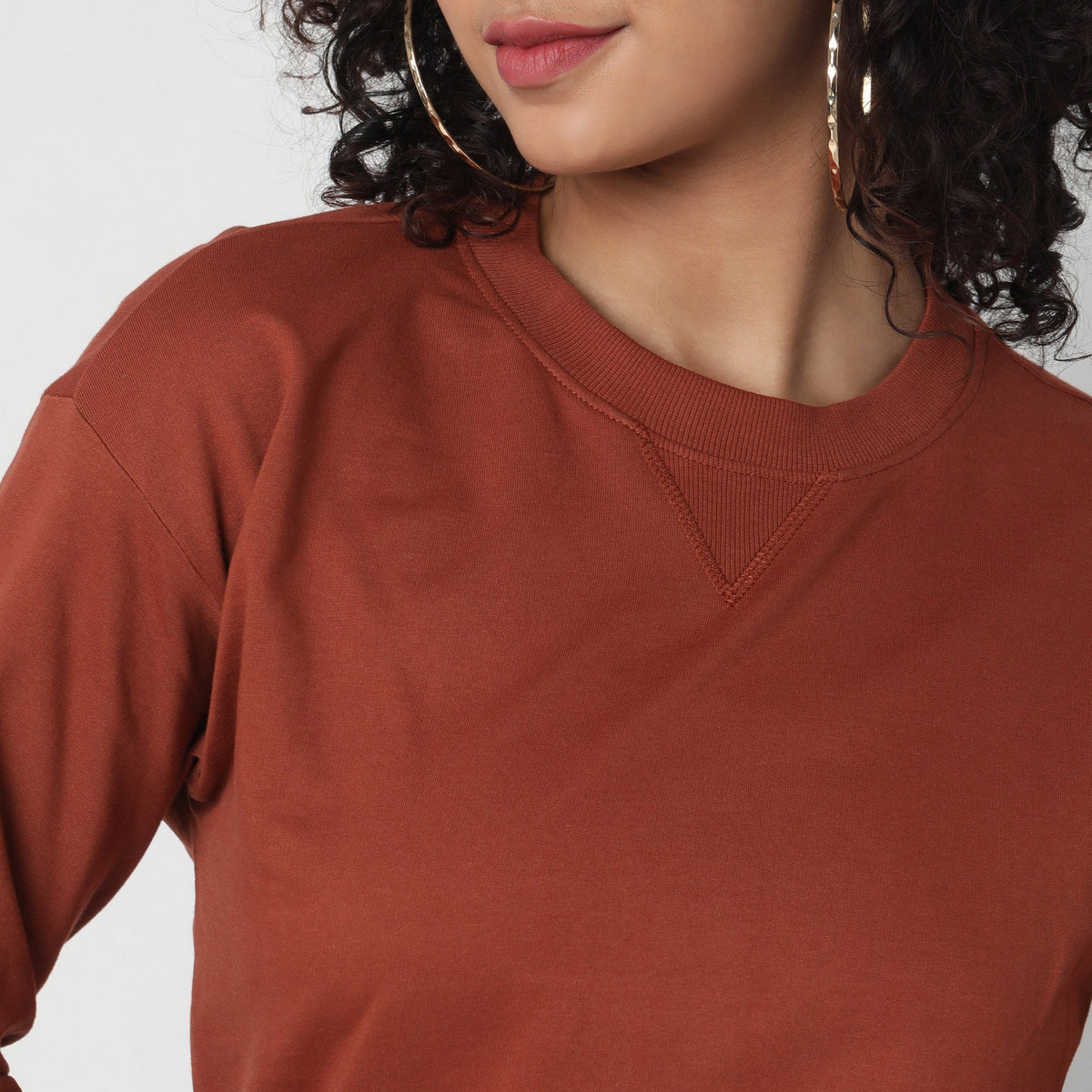 Oversize Solid T-Shirt