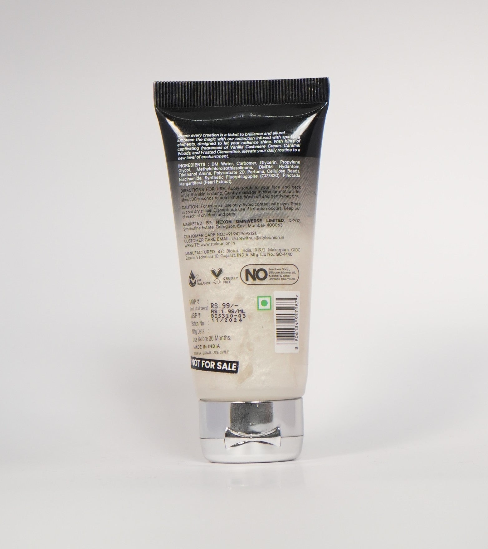 Style Union Make Me Sparkle Silver Face Wash 50Ml