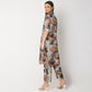 Flare Fit Printed Kurta with Pant Set
